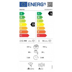 Hisense WD3S9043BW3 Πλυντήριο-Στεγνωτήριο Ρούχων 9kg/6kg Ατμού 1400 Στροφές Hisense WD3S9043BW3 Πλυντήριο-Στεγνωτήριο Ρούχων 9kg/6kg Ατμού 1400 Στροφές